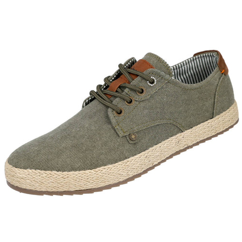 Refresh 171721 Zapatillas de Lona Kaki para Hombre