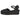 Chanclas Pink Desert 1103 negras mujer, vista lateral con pulsera al tobillo - © Calzados Modesto®