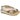 Pareja de sandalias beige Prestigio Fly Flot 6309 para mujer de frente - © Calzados Modesto®