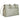 Bolso de mano REFRESH en tono arena, tejido entrelazado y detalles en piel, estilo casual elegante - © Calzados Modesto®