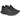 Par de zapatillas deportivas Adidas Runfalcon 5w negras mujer, vista frontal y lateral - © Calzados Modesto®