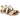 Par de sandalias Skechers beige para mujer, detalle frontal de tejido y diseño cruzado - © Calzados Modesto®