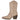 Botas beige mujer Pink Desert TF8732, vista lateral con tacón cuadrado - © Calzados Modesto®