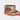 Monedero beige mujer Anekke 43719-029 en mano, vista frontal cerrada con charm de casita - © Calzados Modesto®