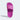 Chanclas Adidas pala morado JS2525 mujer, vista superior plana con logoAdidas - © Calzados Modesto®