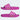 Pareja de chanclas Adidas pala morado JS2525 mujer, vistas combinadas - © Calzados Modesto®