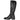 Bota de caña alta Bubble Bobble en color negro, vista exterior lateral - © Calzados Modesto®