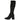 Bota de caña alta en ante negro Pink Desert Y2183 mujer, perfil lateral - © Calzados Modesto®