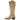 Bota alta campera Bubble Bobble en color taupe vista de perfil exterior elegante - © Calzados Modesto®