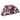 Bolso de mano PINK DESERT con lentejuelas florales buganvilla y detalles plateados - © Calzados Modesto®