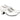 Zapato tacón bajo tipo flamenca blanco con hebilla BUBBLE BOBBLE MDB118 © Calzados Modesto®