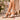 Sandalias OH! MY SANDALS champagne de tiras cruzadas y tacón bloque, estilo elegante - © Calzados Modesto®