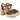Sandalias plataforma piel marrón esparto tacón bloque mujer 5731 © Calzados Modesto®