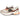 Zapatillas deportivas beige Pink Desert de mujer con diseño lateral y suela gruesa - © Calzados Modesto®