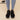 Zapatillas deportivas L&R SHOES negras de malla con detalles rosas y suela blanca - © Calzados Modesto®