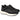 Zapatilla deportiva REFRESH negra mujer, par en vista lateral sobre fondo blanco minimalista - © Calzados Modesto®
