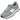 Zapatilla deportiva New Balance PV323 gris de malla y ante, cierre velcro - © Calzados Modesto®