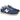Zapatillas deportivas NEW BALANCE azules de ante y malla con detalles blancos - © Calzados Modesto®