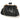 Bolso de fiesta negro PINK DESERT KMV309589 de mujer, vista diagonal con cadena dorada - © Calzados Modesto®