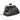 Bolso de fiesta negro PINK DESERT KMV309589 de mujer, vista lateral perfil y cadena - © Calzados Modesto®