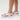 Sandalia niña Conguitos rosa y menta con brillos y suela blanca deportiva © Calzados Modesto®