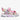 Sandalia infantil Conguitos rosa glitter con luces LED y estrella © Calzados Modesto®