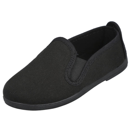 Bubble Bobble MD500 Zapatillas de Lona Negras para Mujer
