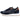 Zapatilla deportiva REFRESH azul marino de piel y ante con detalles marrones - Calzados Modesto