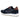 Zapatilla deportiva REFRESH azul marino de piel y ante con detalles marrones - Calzados Modesto