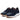 Zapatillas deportivas REFRESH azules de ante y piel con detalles marrones y suela blanca - Calzados Modesto
