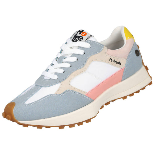 Refresh MD175038 Zapatilla deportiva azul y rosa Mujer